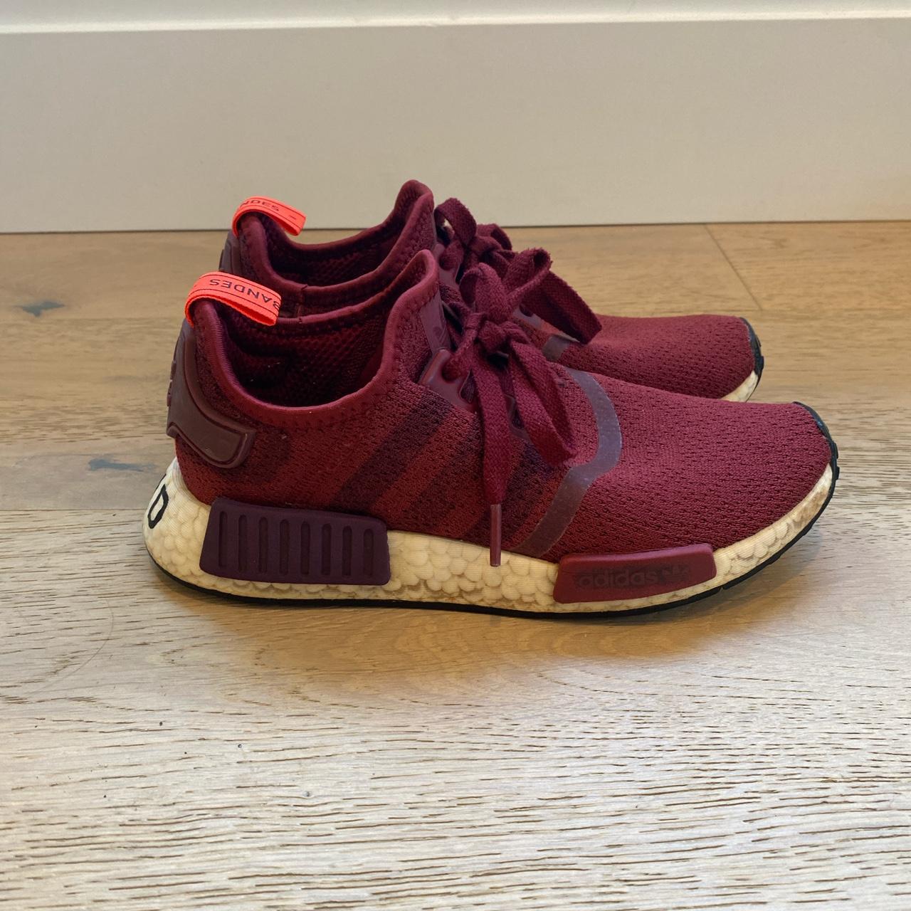 Burgundy Adidas NMD Size 6 1 2