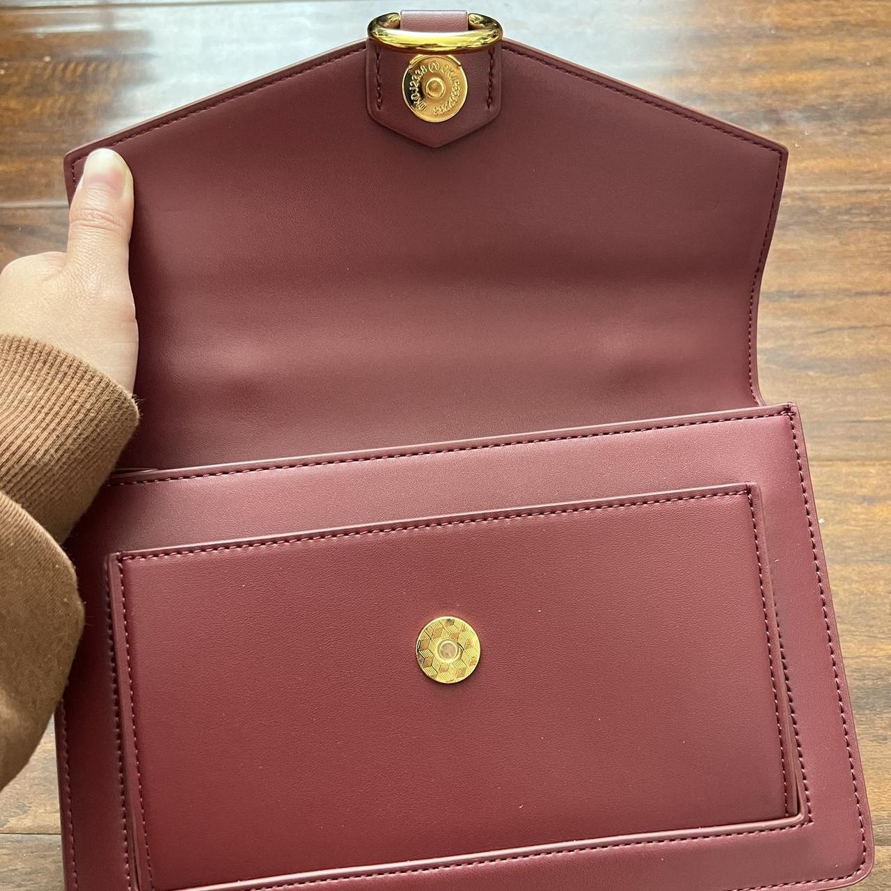 Vegan leather crossbody bag JW PEI Burgundy in Vegan leather - 31809450