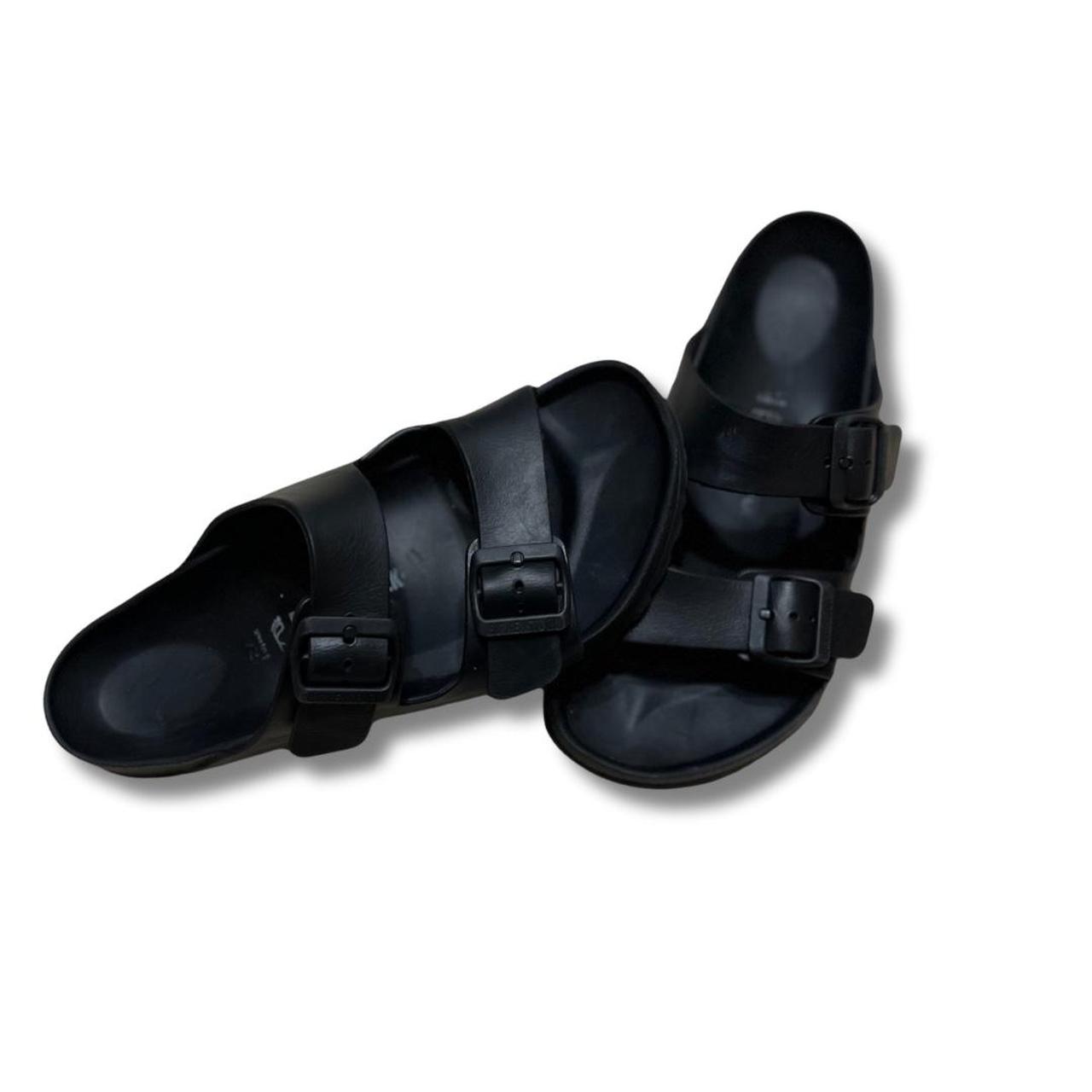 light grey birkenstocks