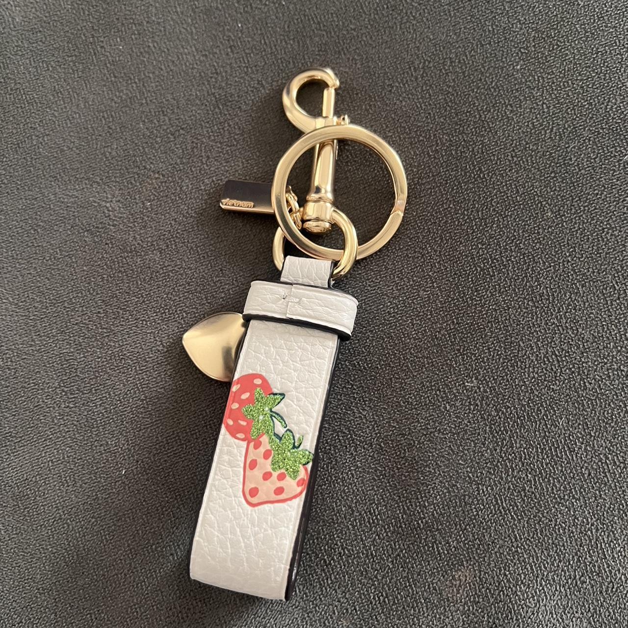 Coach Strawberry Collection Clip Accessory. Never... - Depop