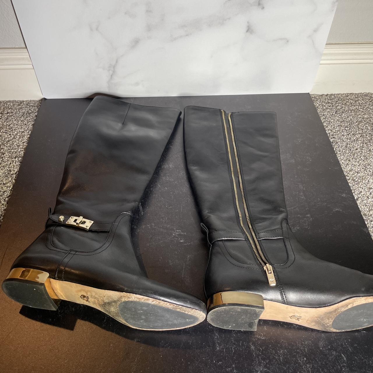 vince camuto riding boots black
