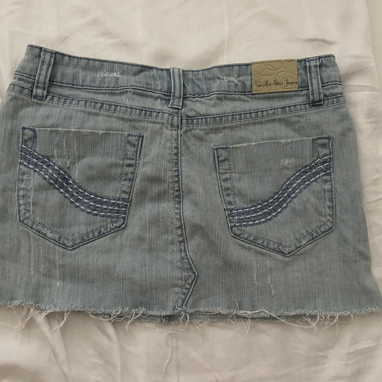 Vanilla star jean skirt Super cute and perfect. Depop