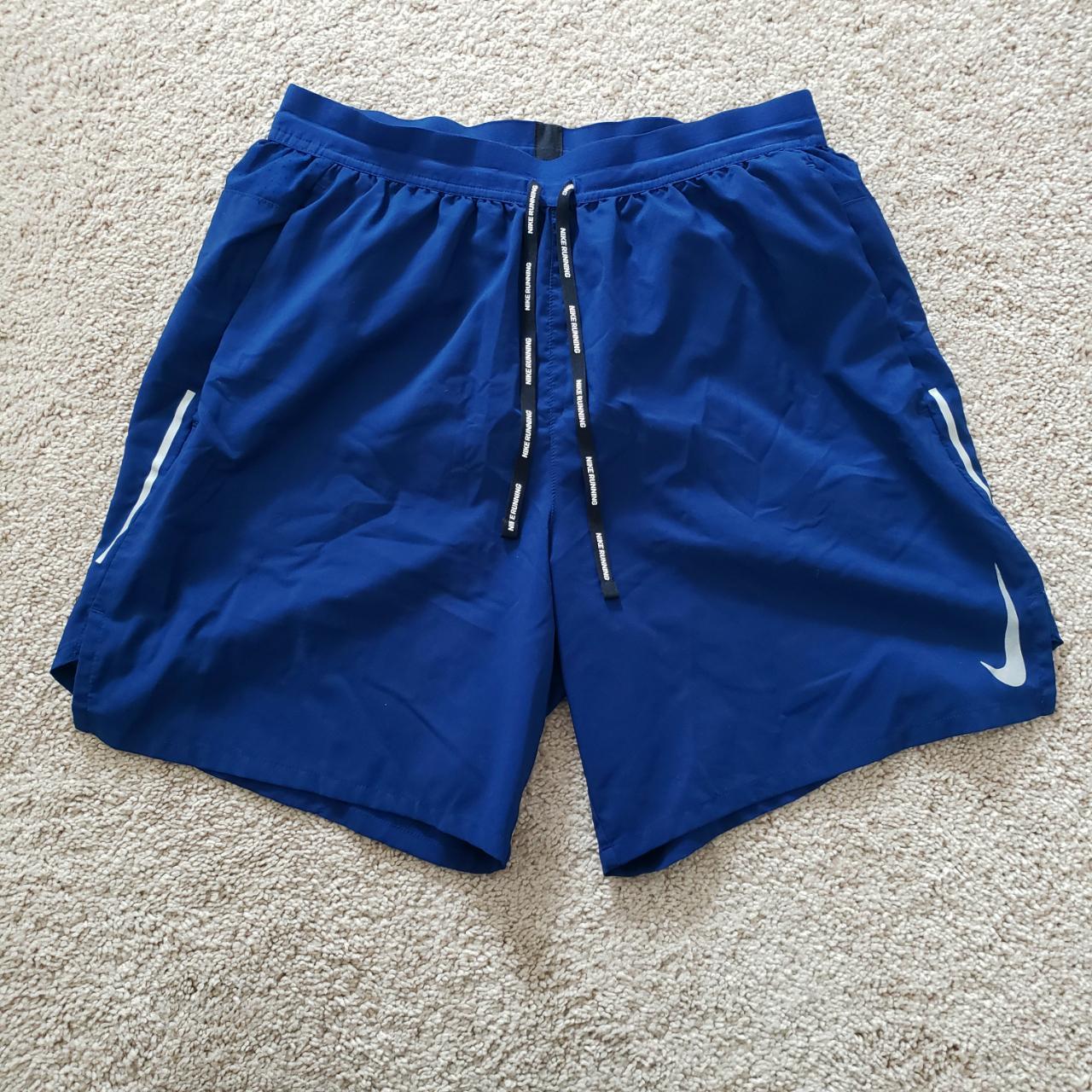 medium, 7 inch inseam, Nike Dri-Fit shorts. only... - Depop