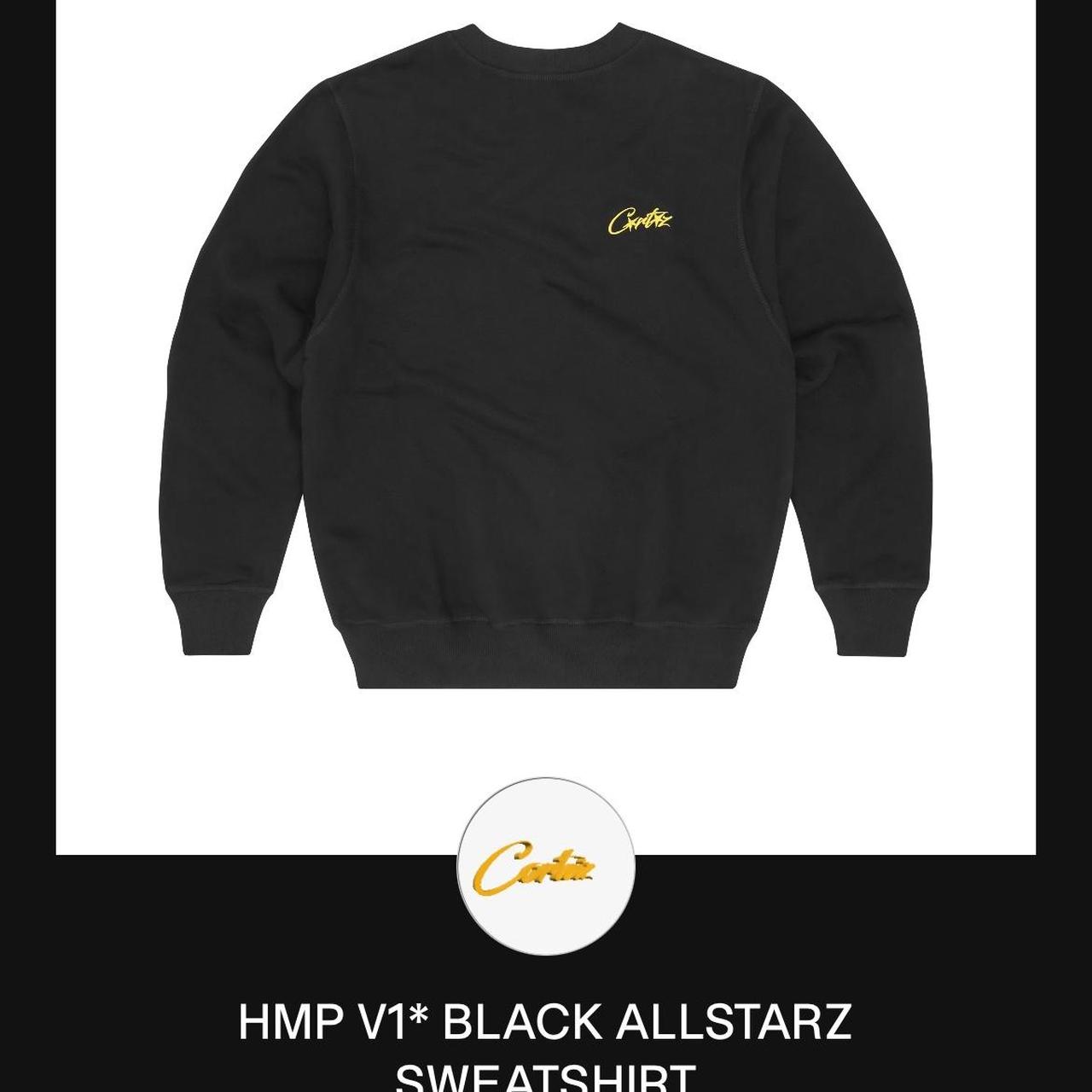 Corteiz HMP V1 BLACK ALLSTARZ sweatshirt + - Depop