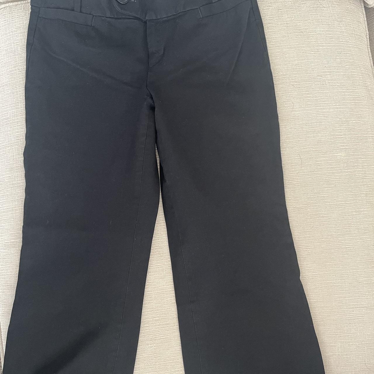 Black work slacks - Depop