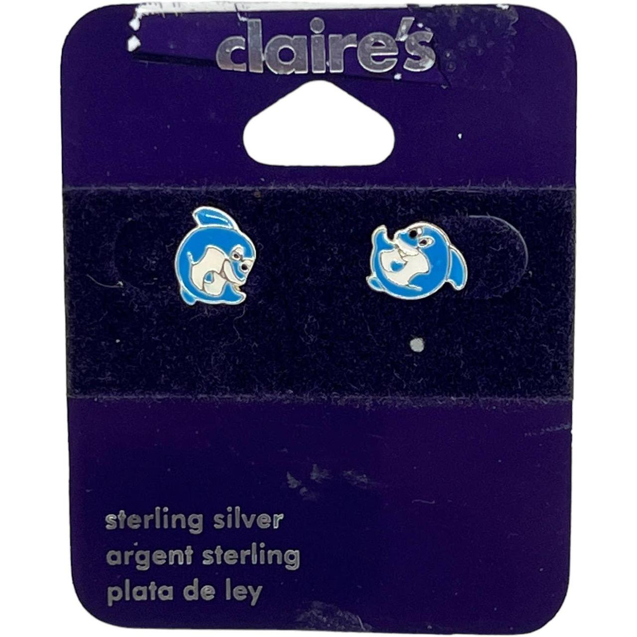 Shark clearance earrings claire's