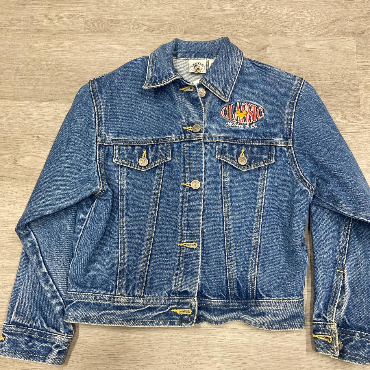 Vintage Mickey and discount co Jean jacket womens size small