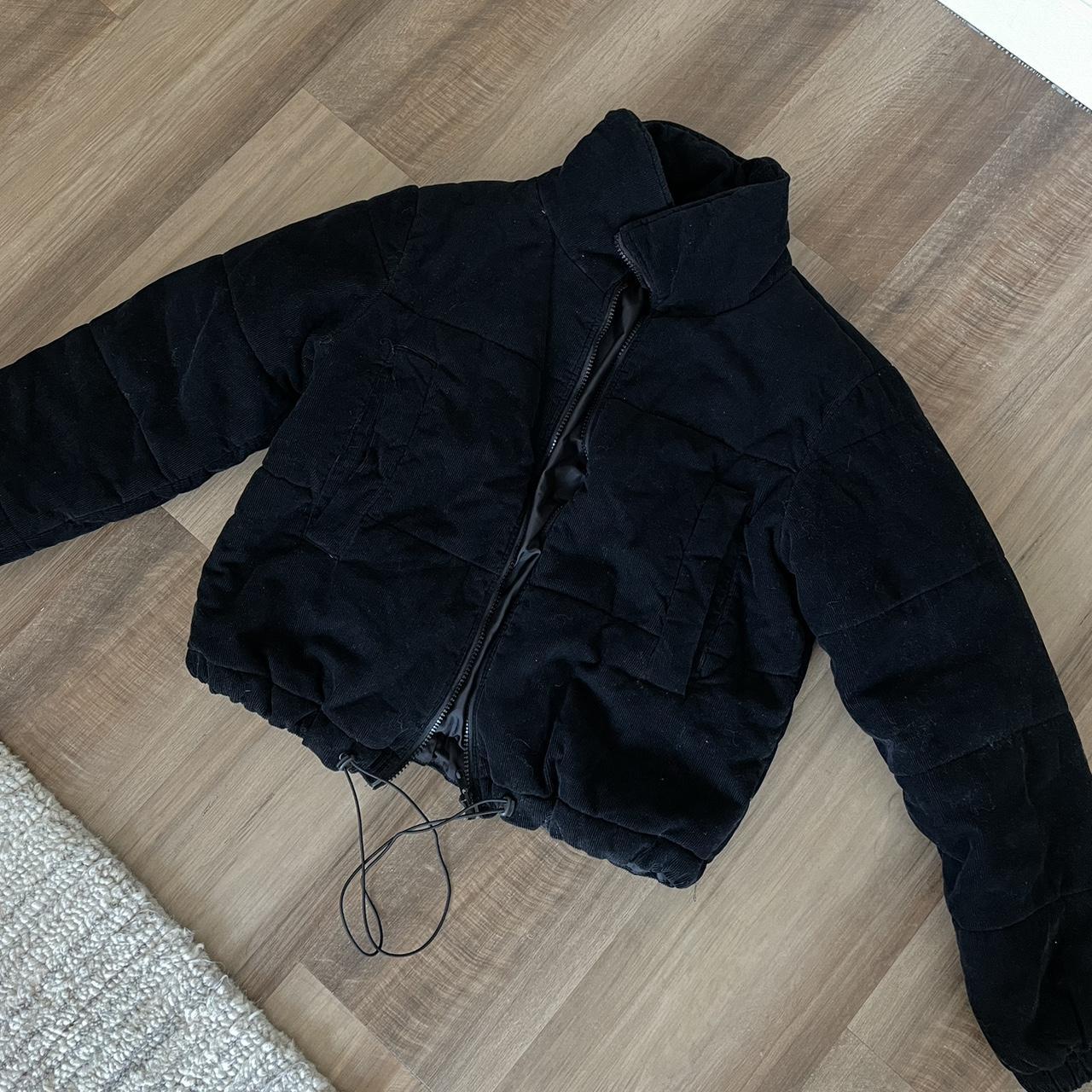 Princess Polly black puffer jacket 🖤 size 2 Depop