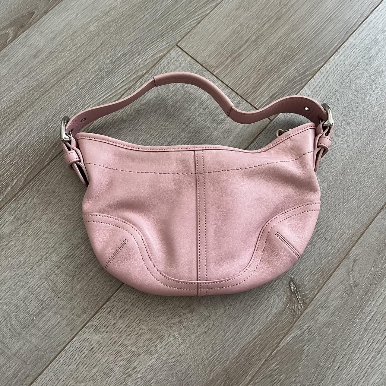 Pink Coach crossbody purse F16550 Perfect for - Depop