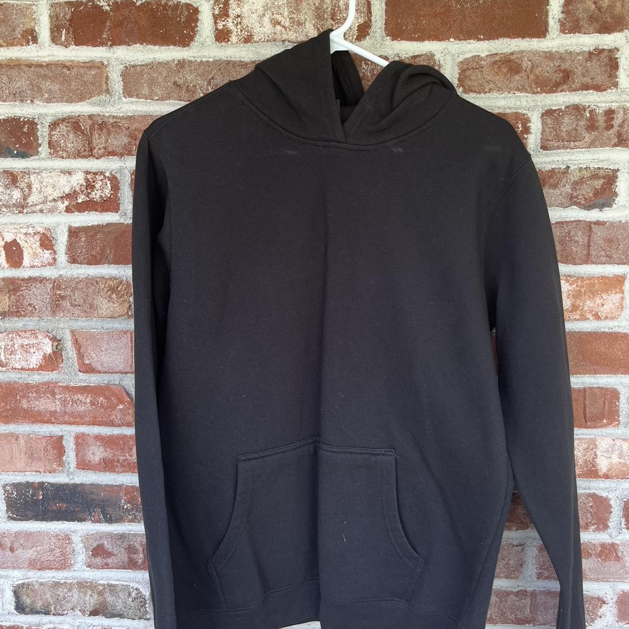 Very good Quality Blank Black hoodie #blankhoodie... - Depop