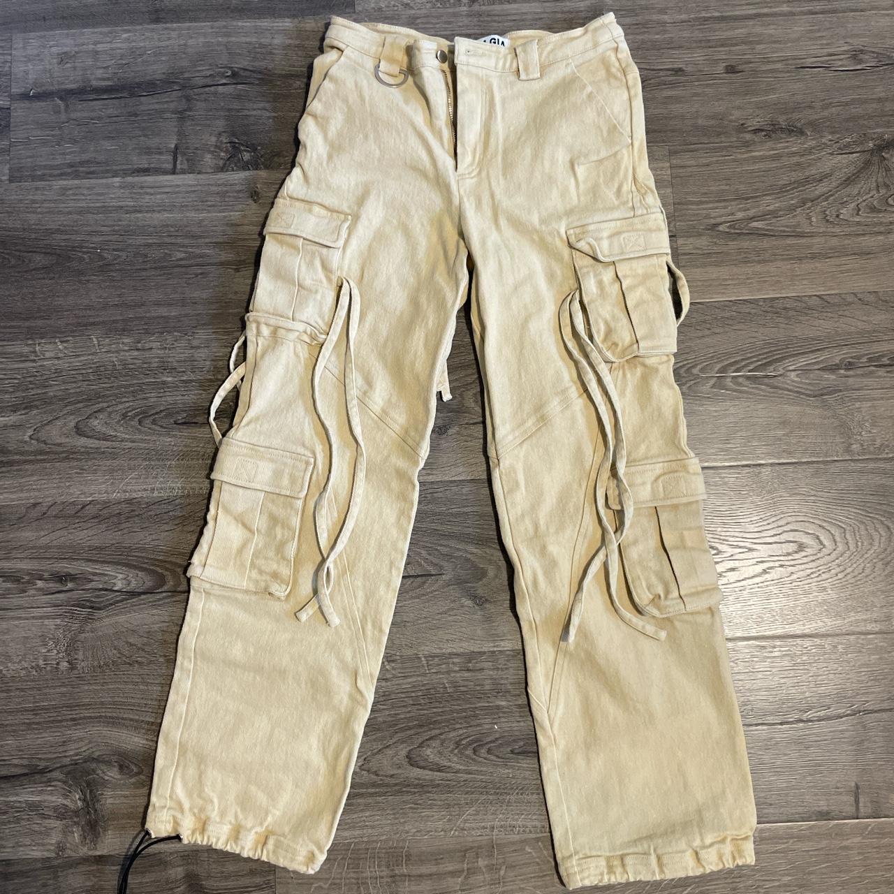 I.AM.GIA heavy khaki cargo pants - Depop