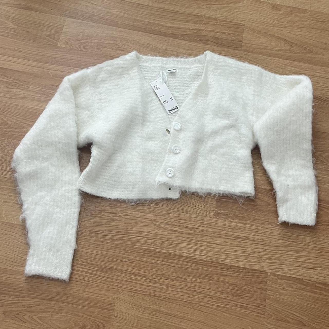 Kimchi Blue Women's Cardigan White S – Kimchi Blue white fuzzy