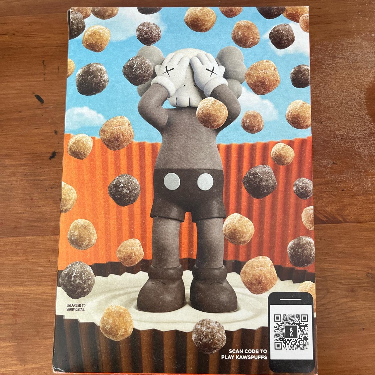 Reese’s puff x kaws cereal box collab (collectors... Depop