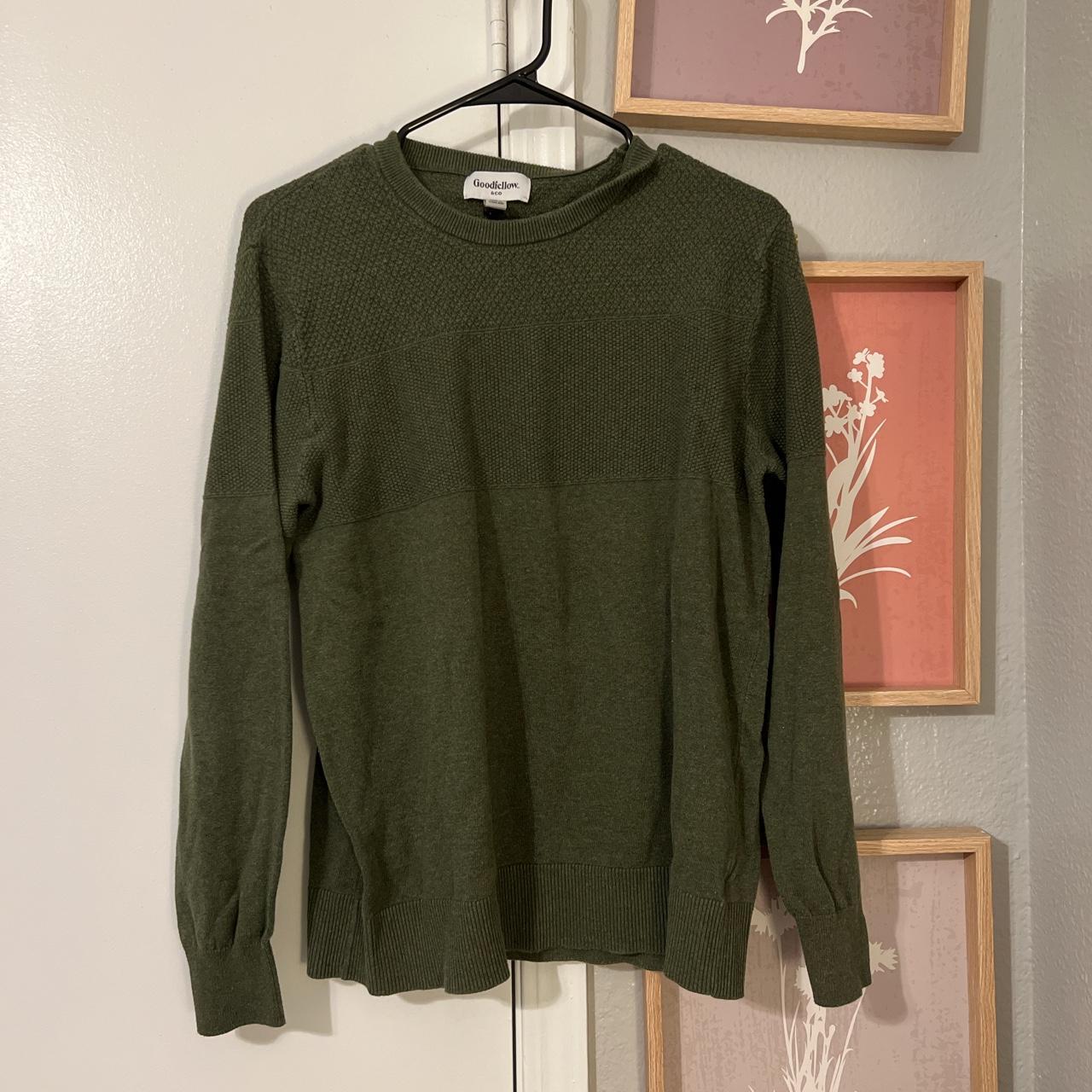 - men’s green goodfellow sweater - Depop