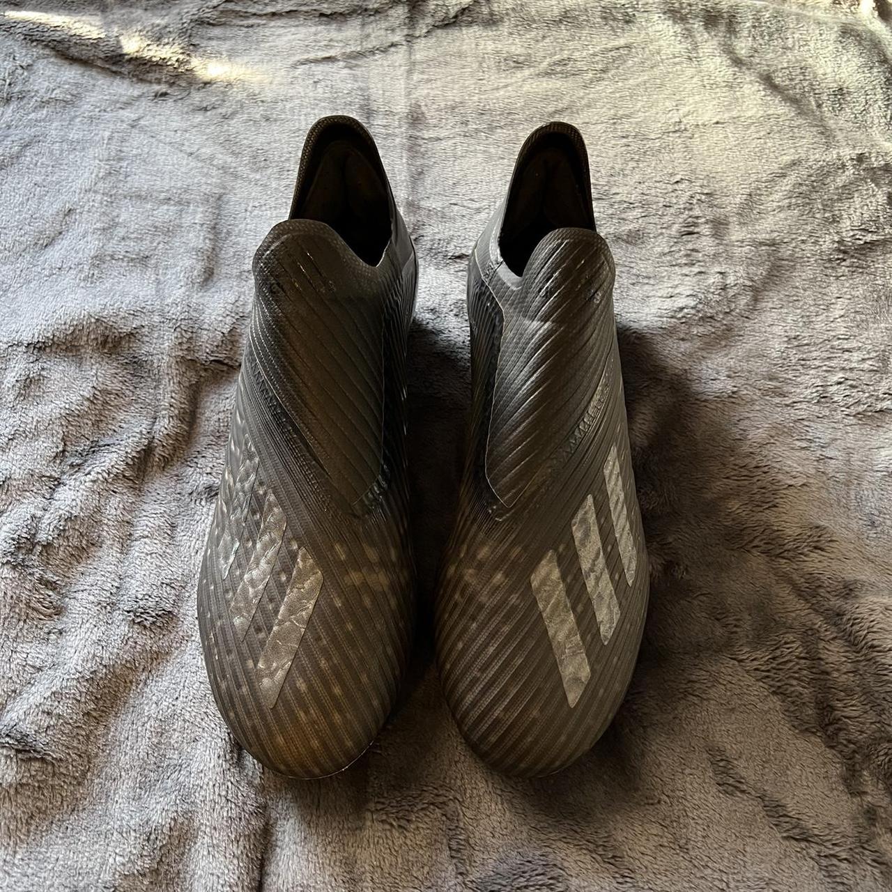 Adidas X 19+ FG soccer cleats Black/black/metallic... - Depop