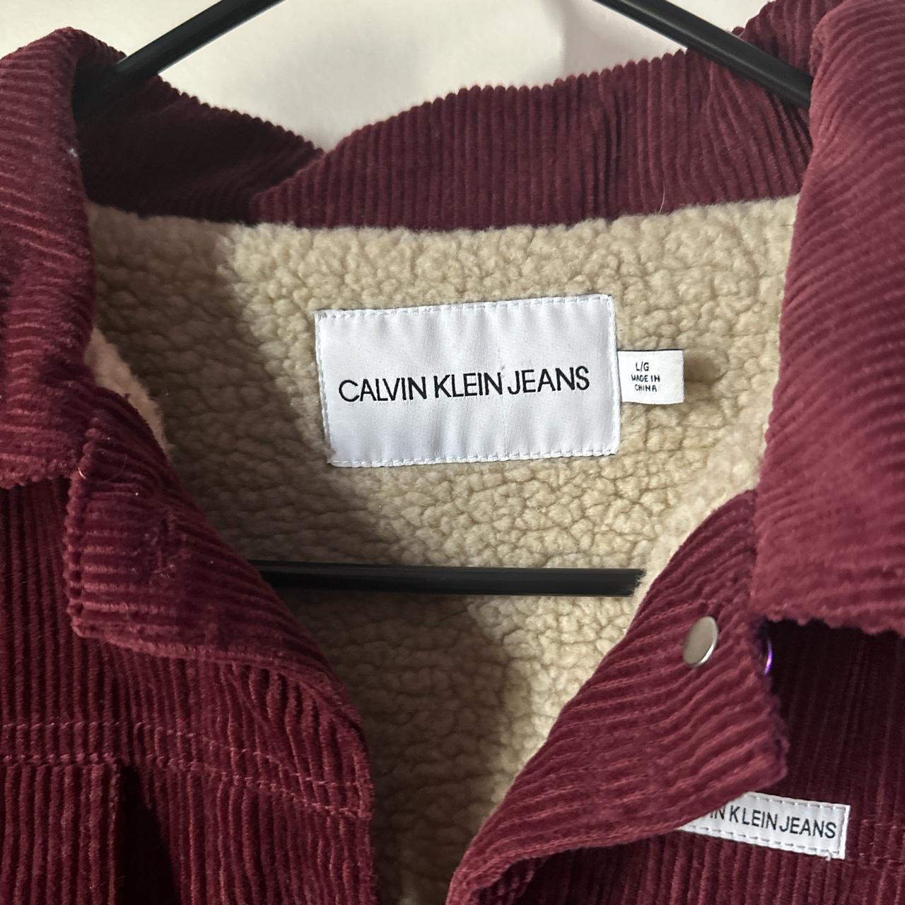 Calvin Klein corduroy jacket brand new never wore!... - Depop