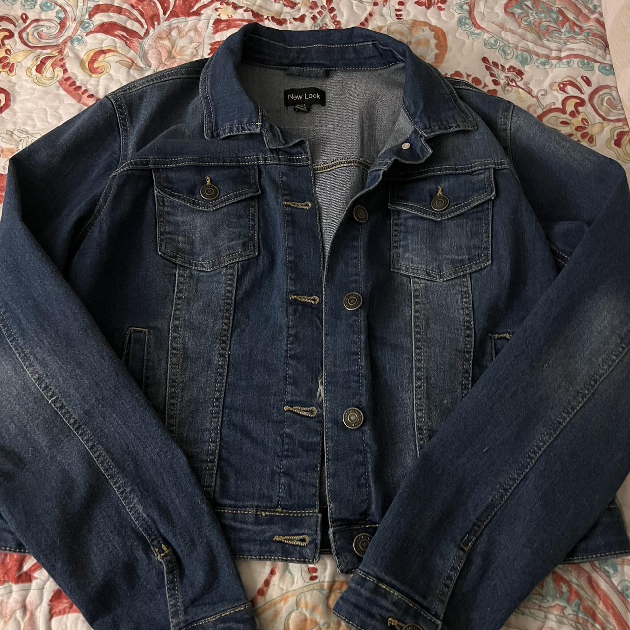 Jean jacket extra-large - Depop