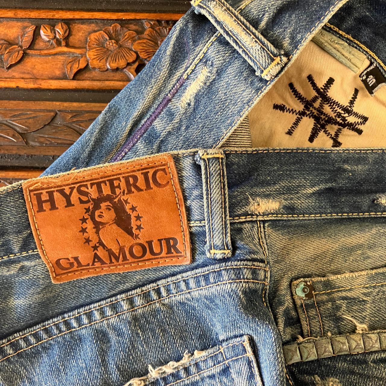 distressed vintage hysteric glamour jeans, womens...