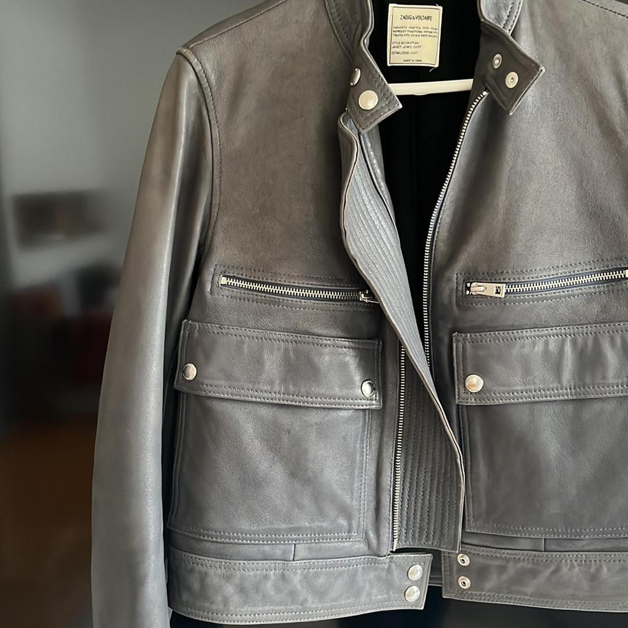 Zadig & Voltaire Love Cuir Sheeps Leather Jacket | Depop