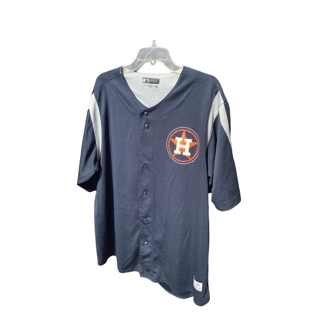 Houston Astros Button down shirt. Very comfortable - Depop