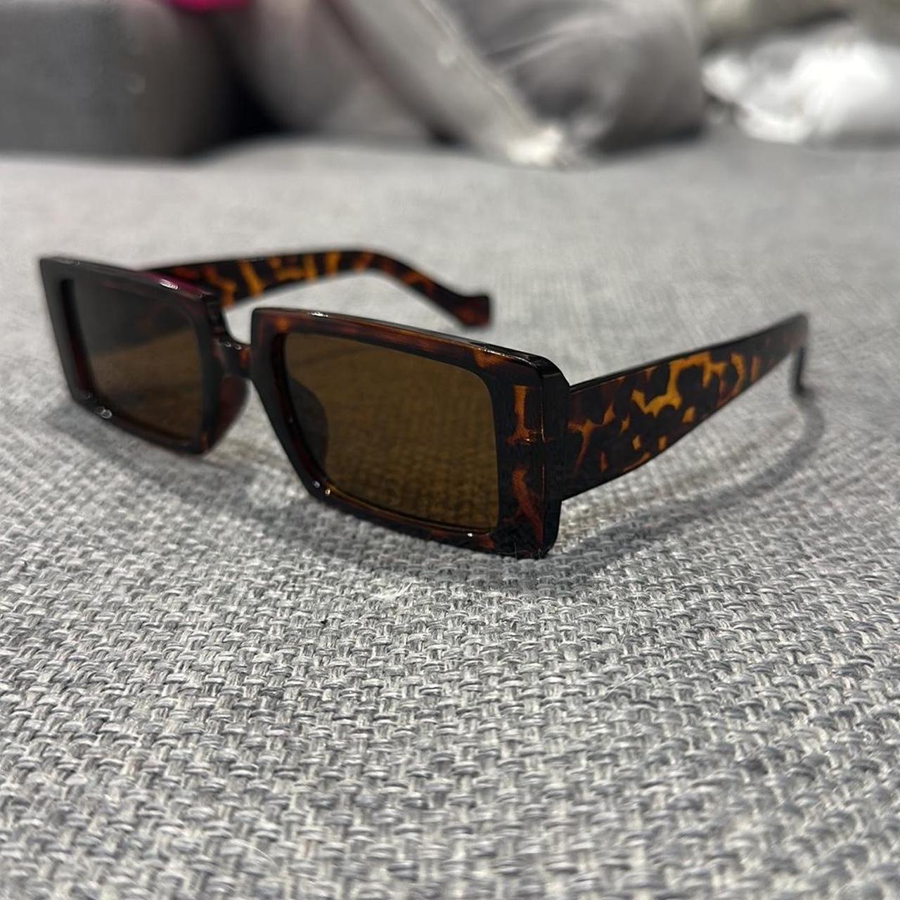 Women's Square Sunglasses - Multi – Rectangular T… - image 4