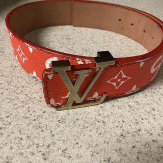 reversible Louis Vuitton monogram belt fits size 32 - Depop