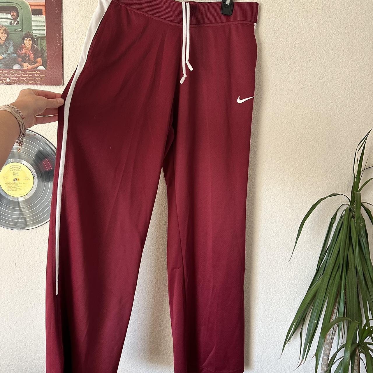 red nike sweatpants