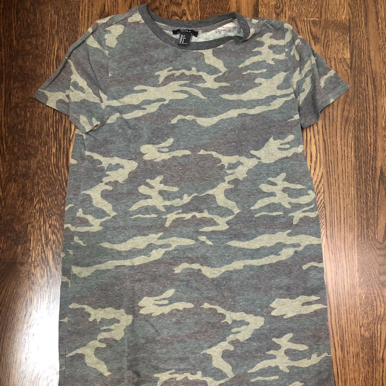 forever 21 camouflage shirt