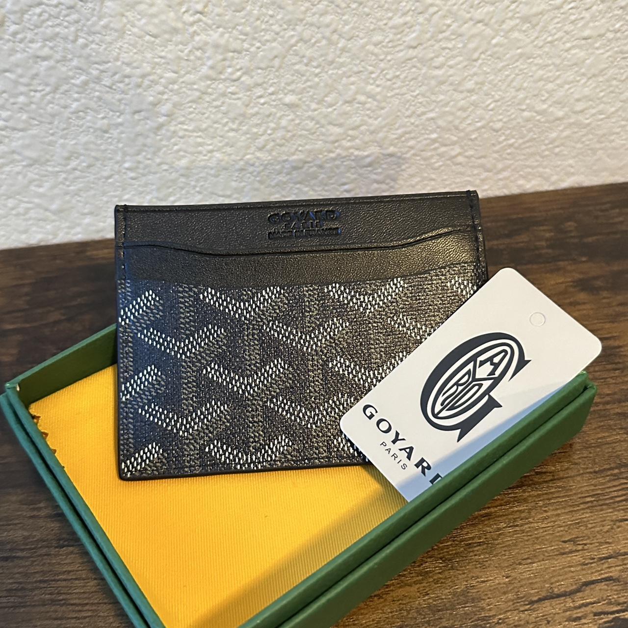 Goyard cheap cardholder black