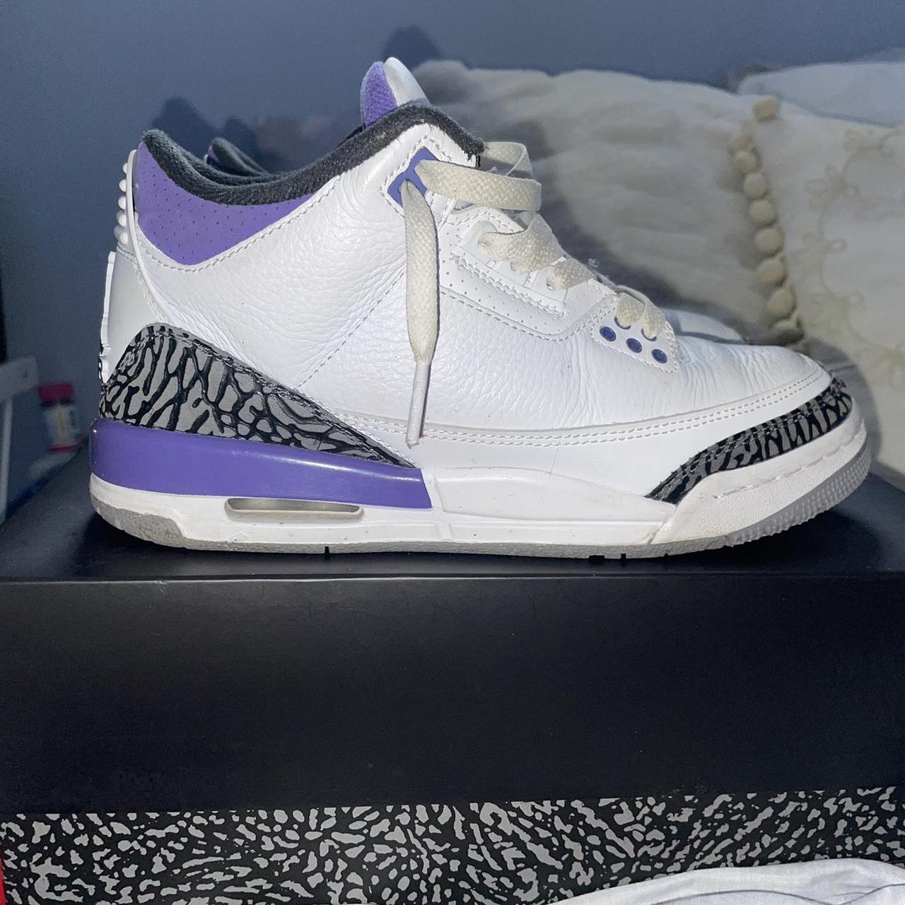 white sparkle jordans