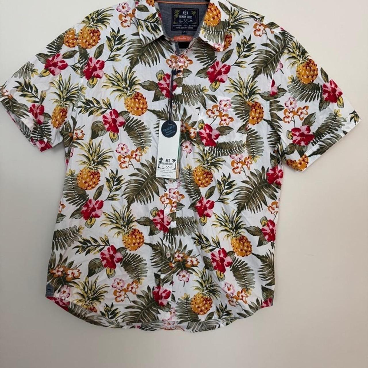 Men's Shirt - White - L – This is a new MBX Premium Goods …