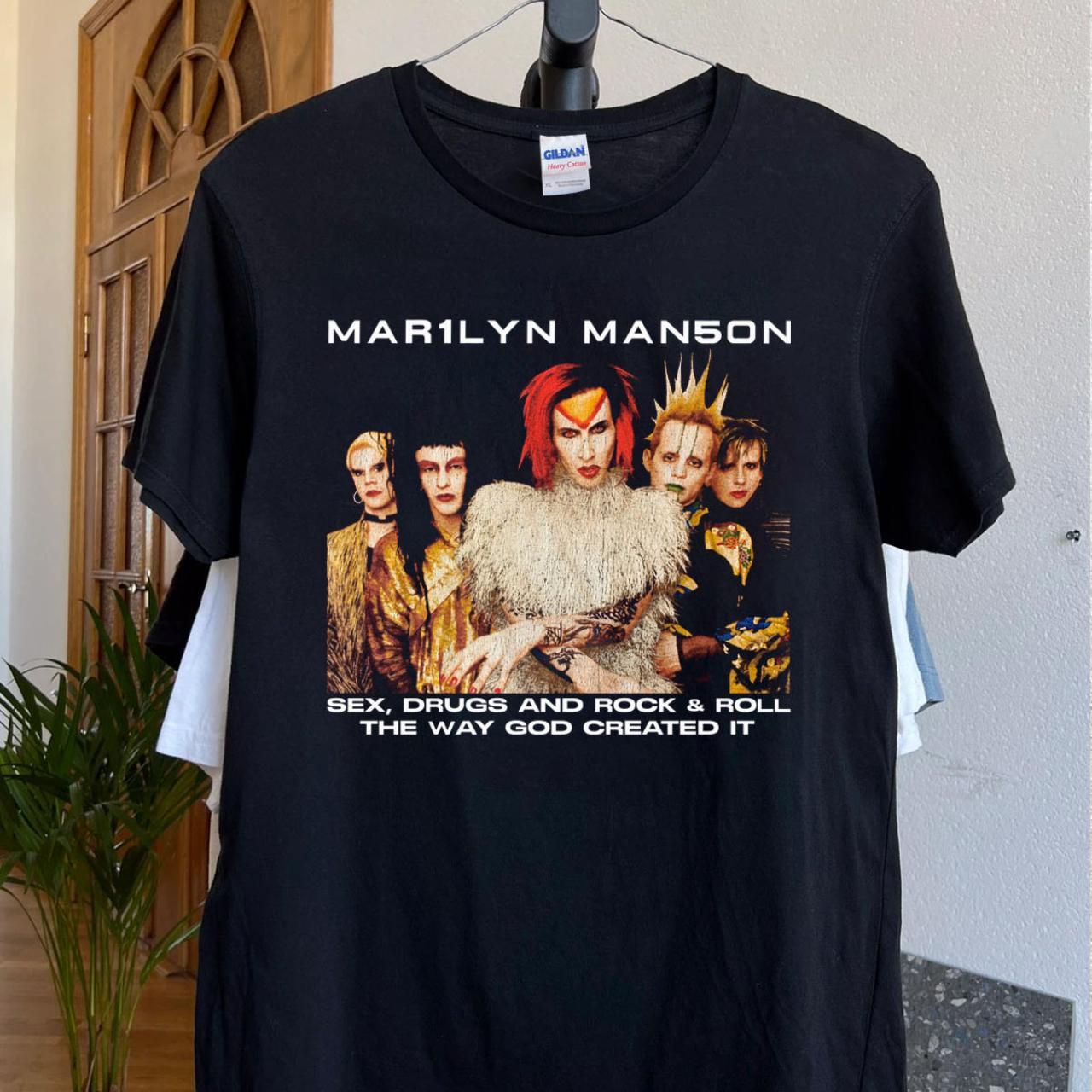 Marilyn Manson Rock Is Dead Tour '99 T Shirt *... - Depop