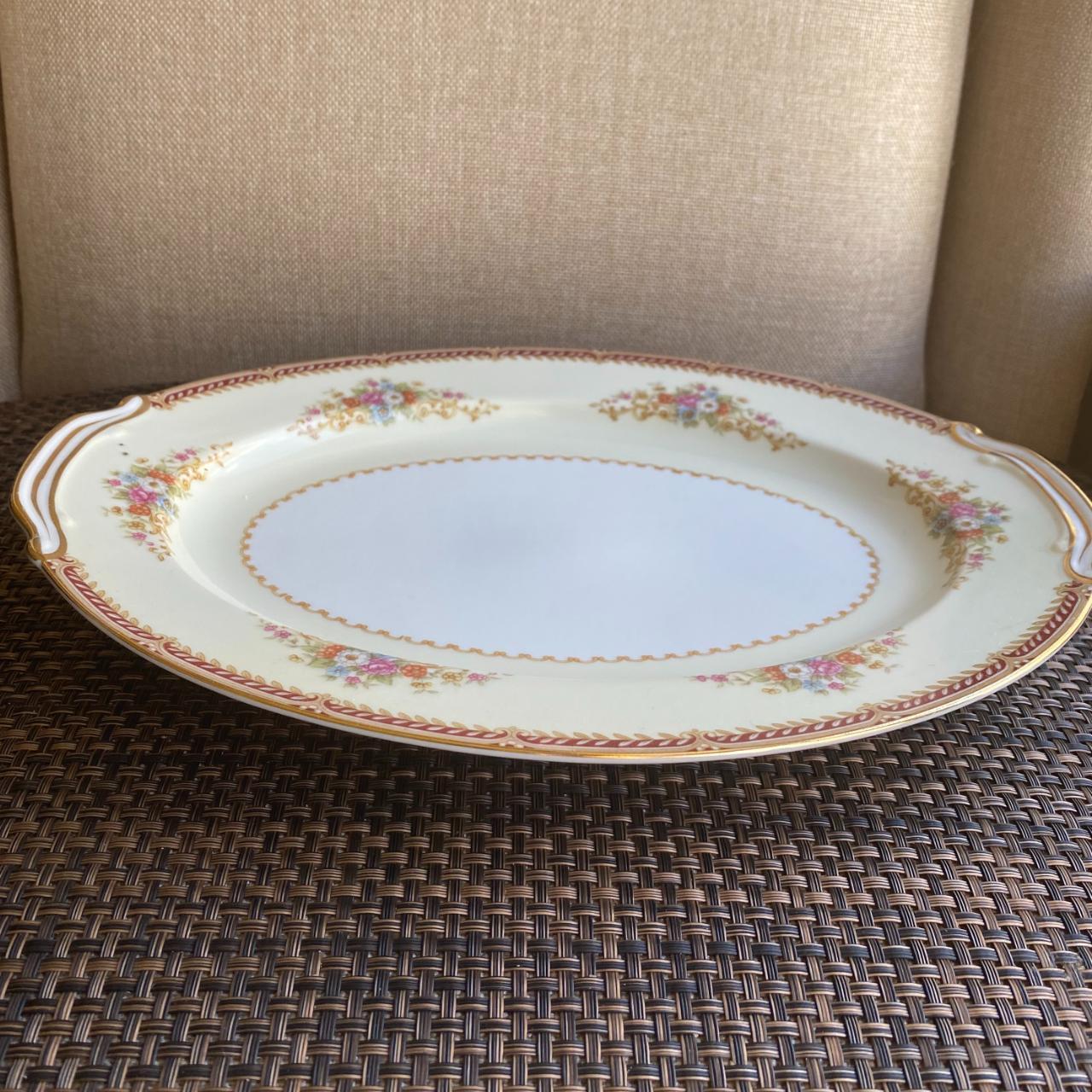 Noritake 2024 Viceroy Large Oval Platter, Japan 1975-1986