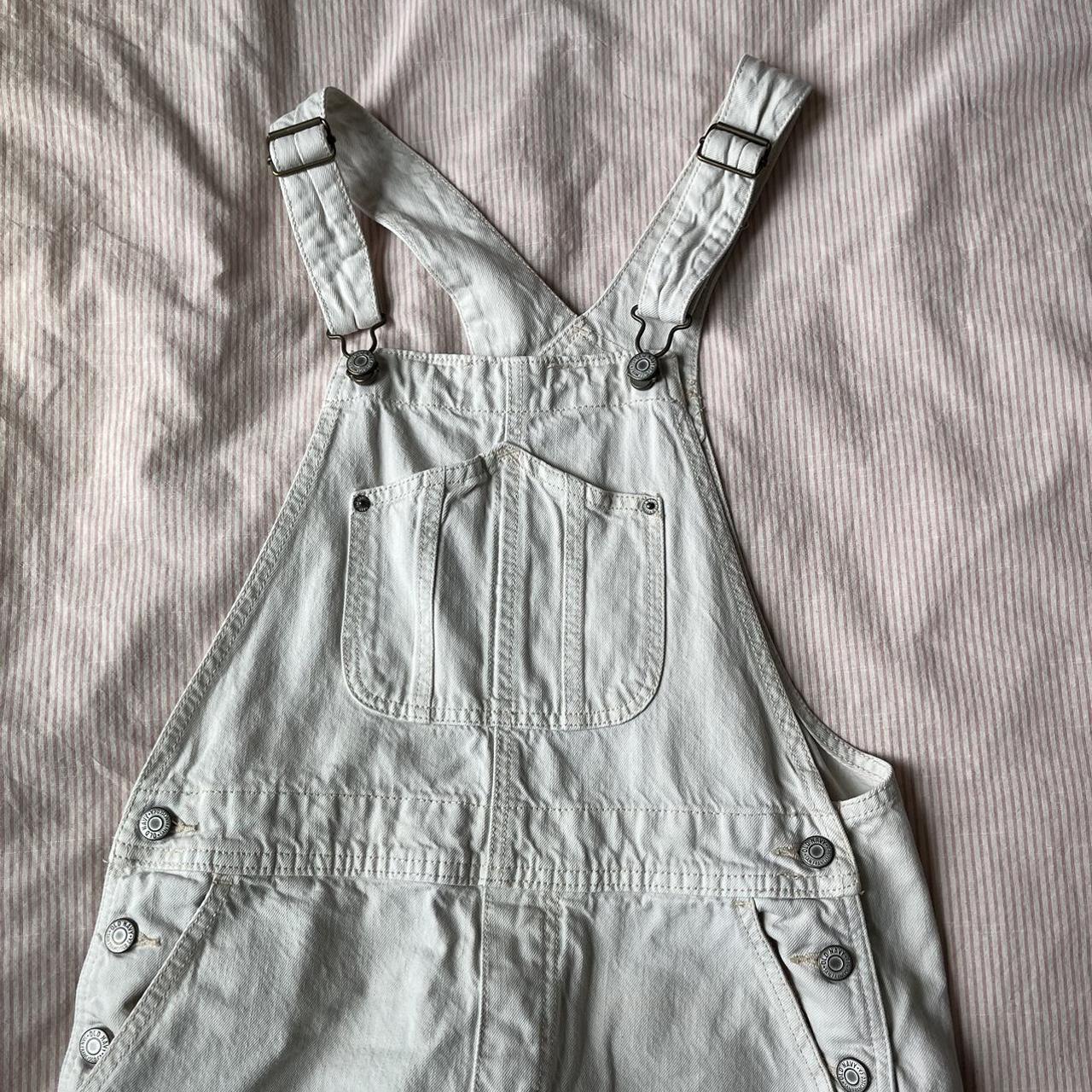 Old navy white on sale overalls