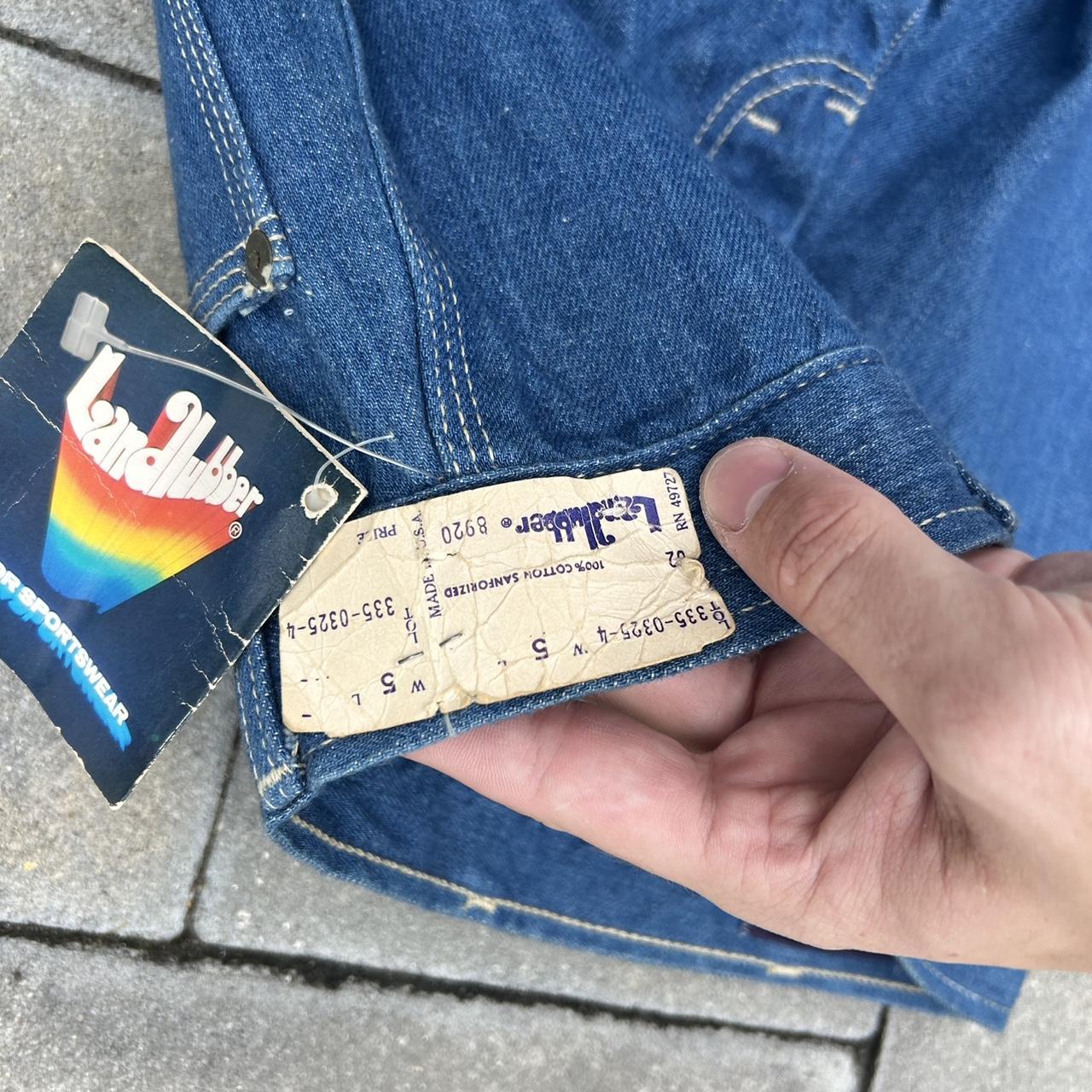 Men's Jeans - Blue/Navy - 30" – Vintage 70’s With… - image 3