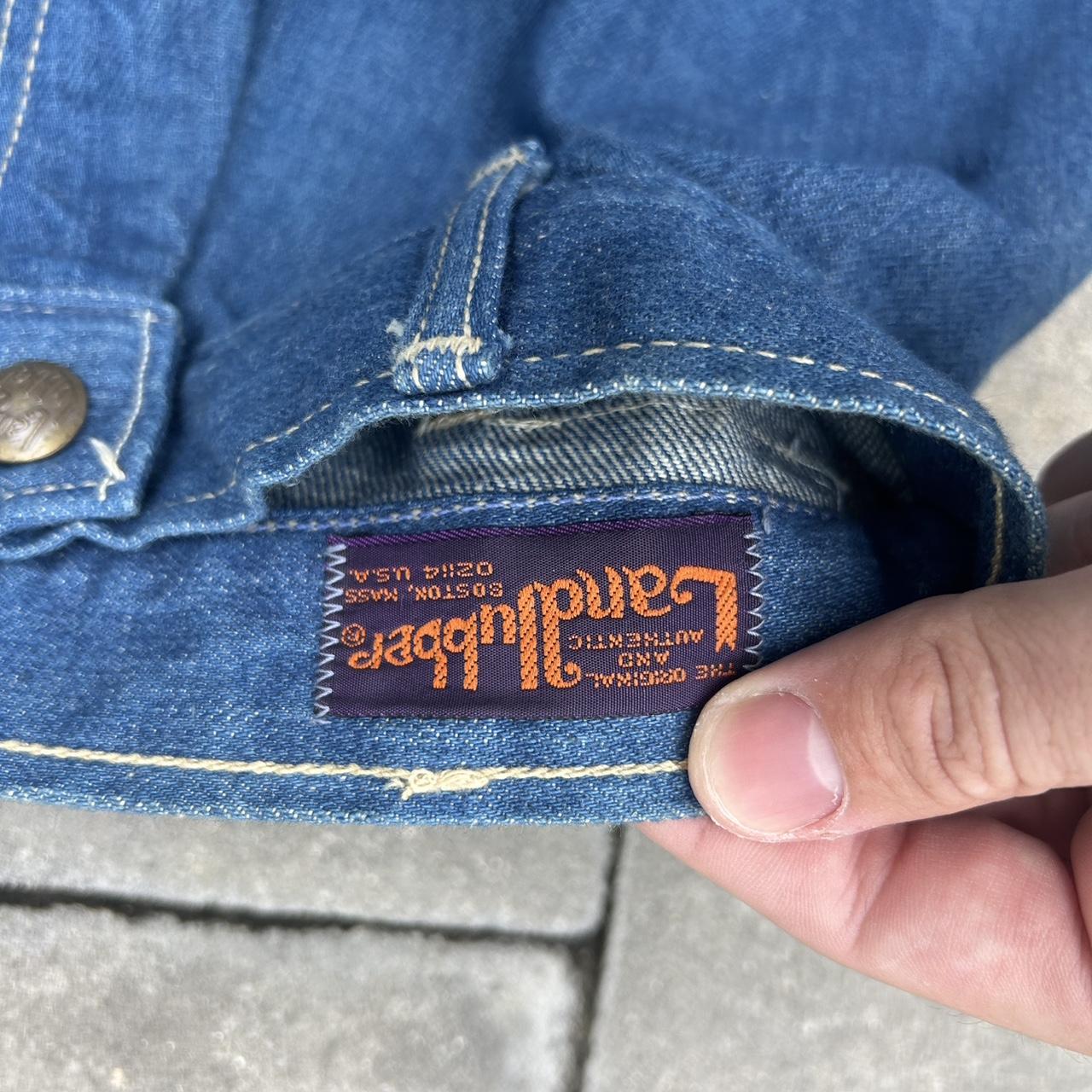 Men's Jeans - Blue/Navy - 30" – Vintage 70’s With… - image 4