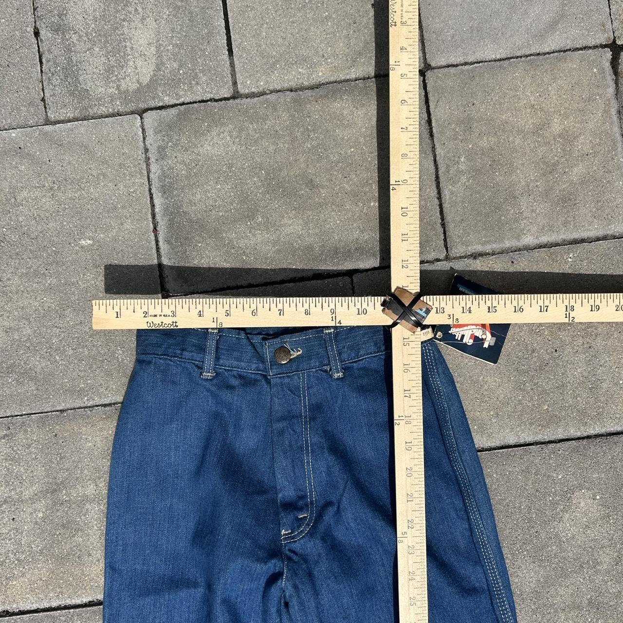 Men's Jeans - Blue/Navy - 30" – Vintage 70’s With… - image 6