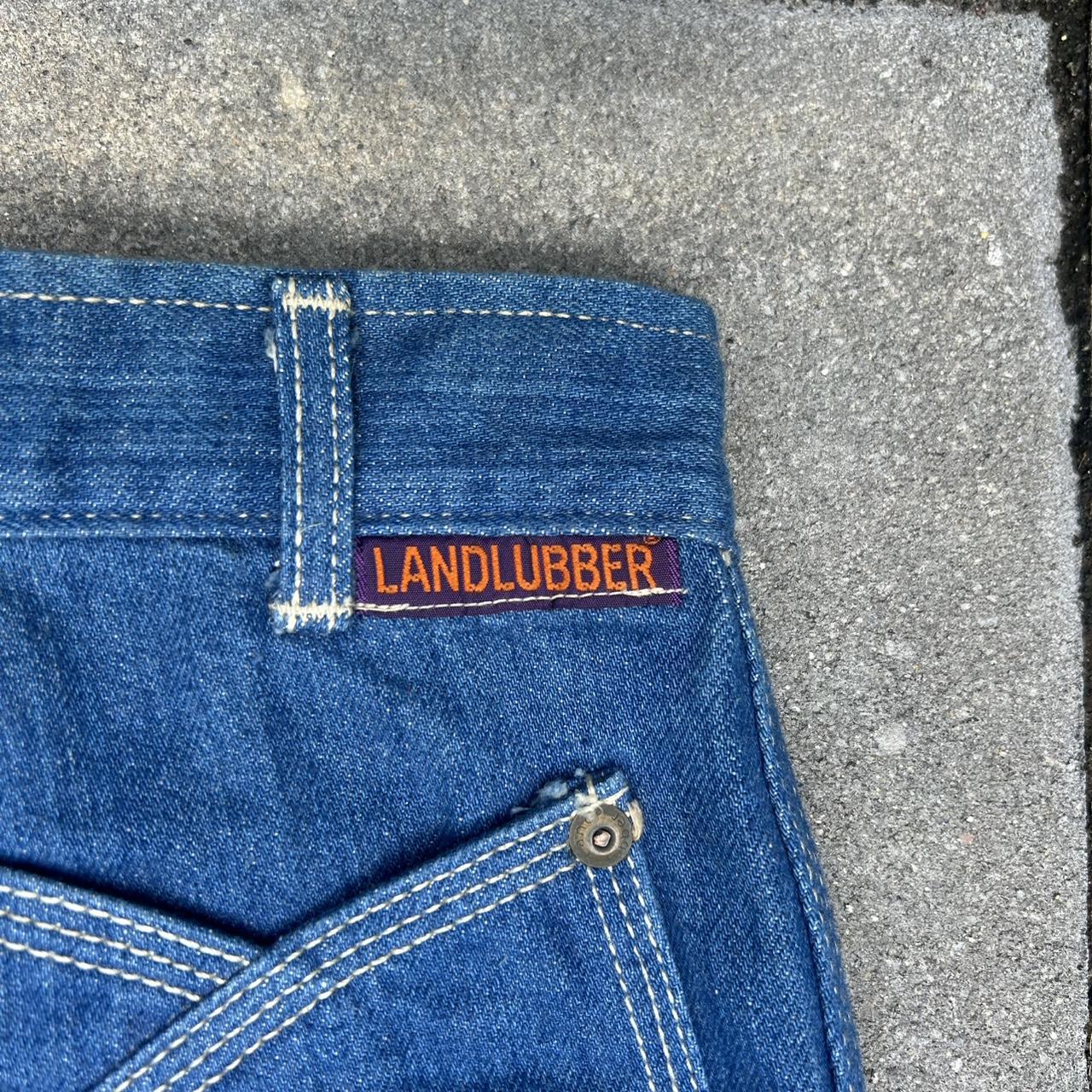 Men's Jeans - Blue/Navy - 30" – Vintage 70’s With… - image 8