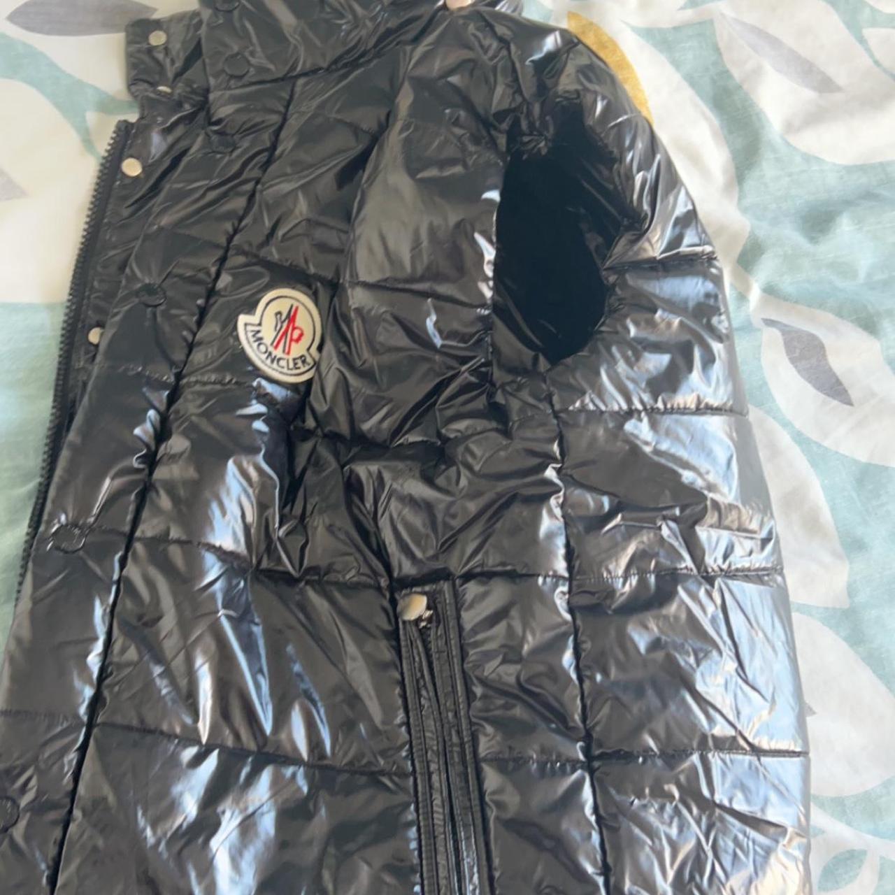 brand new ! monclear body warmer in black - Depop