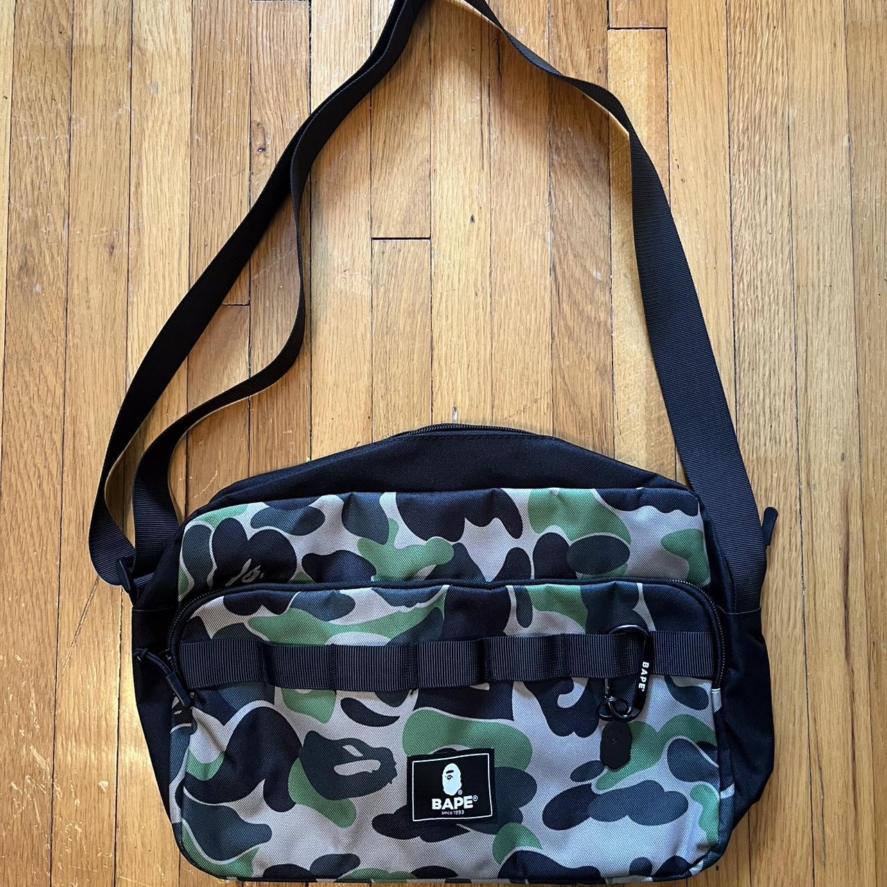 BAPE Duffle Bag perfect for weekend trips free - Depop