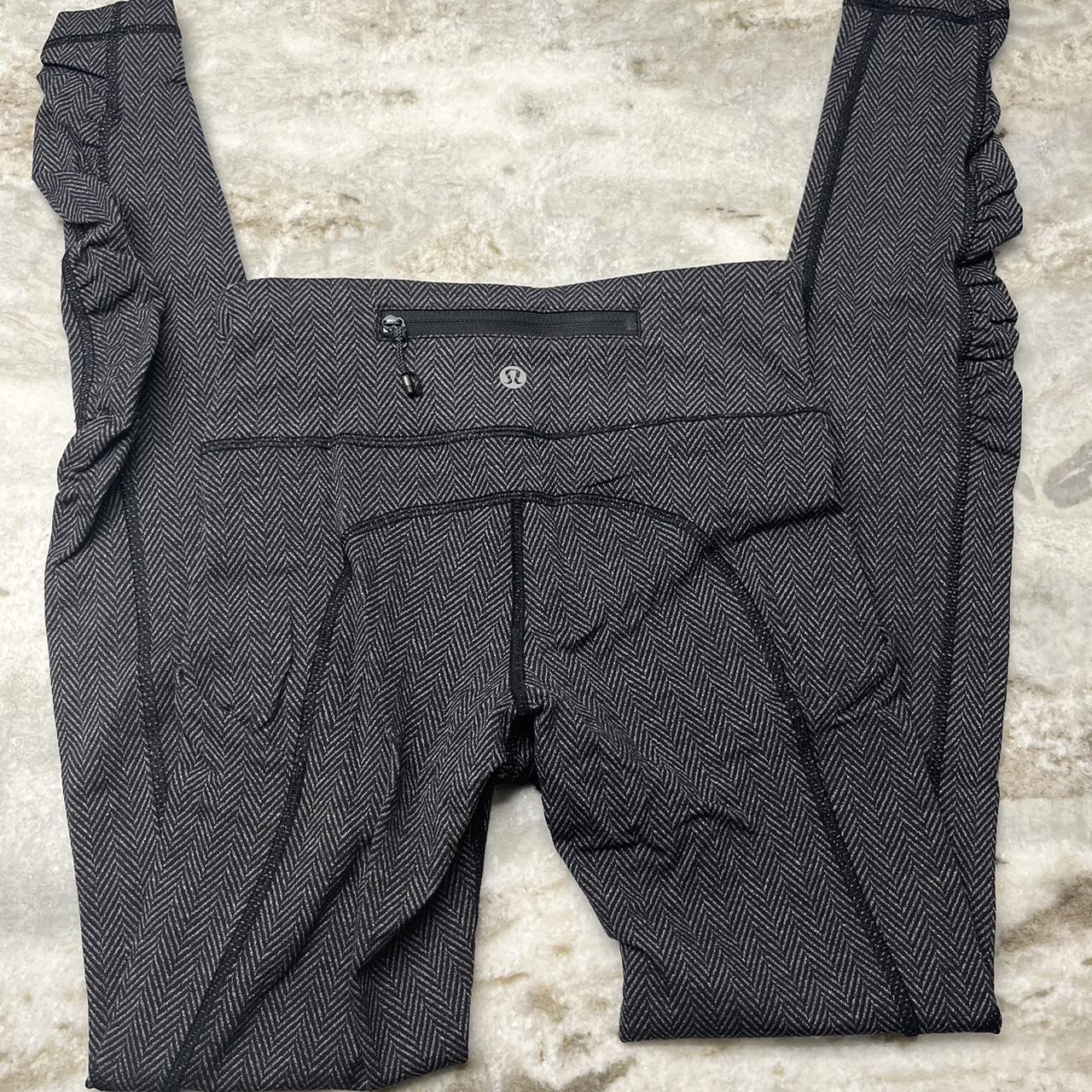 Lululemon Leggings calf grey Black sz outlet 2