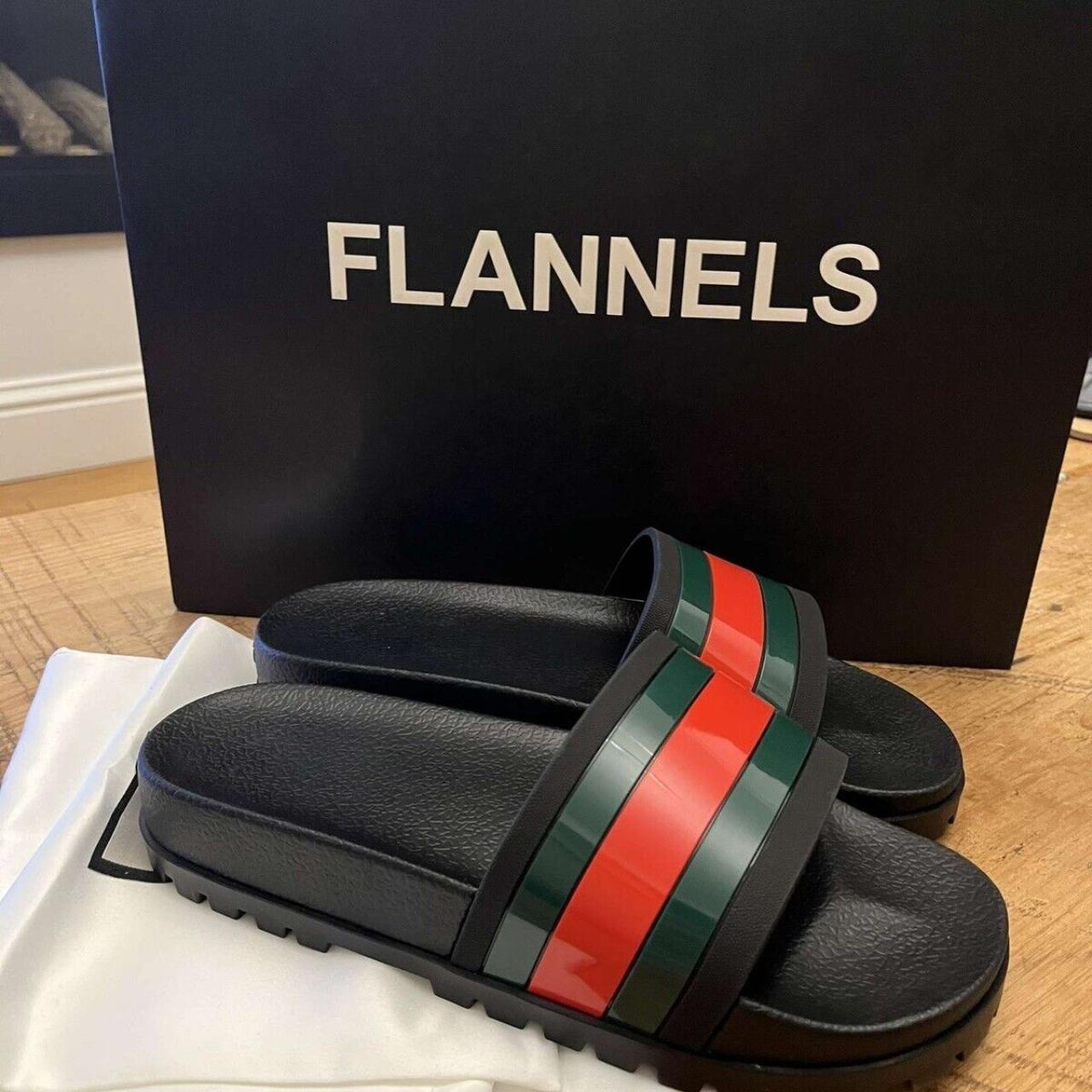 Kirkwall ️ Gucci Web Sliders UK Size 9 Selling as... - Depop