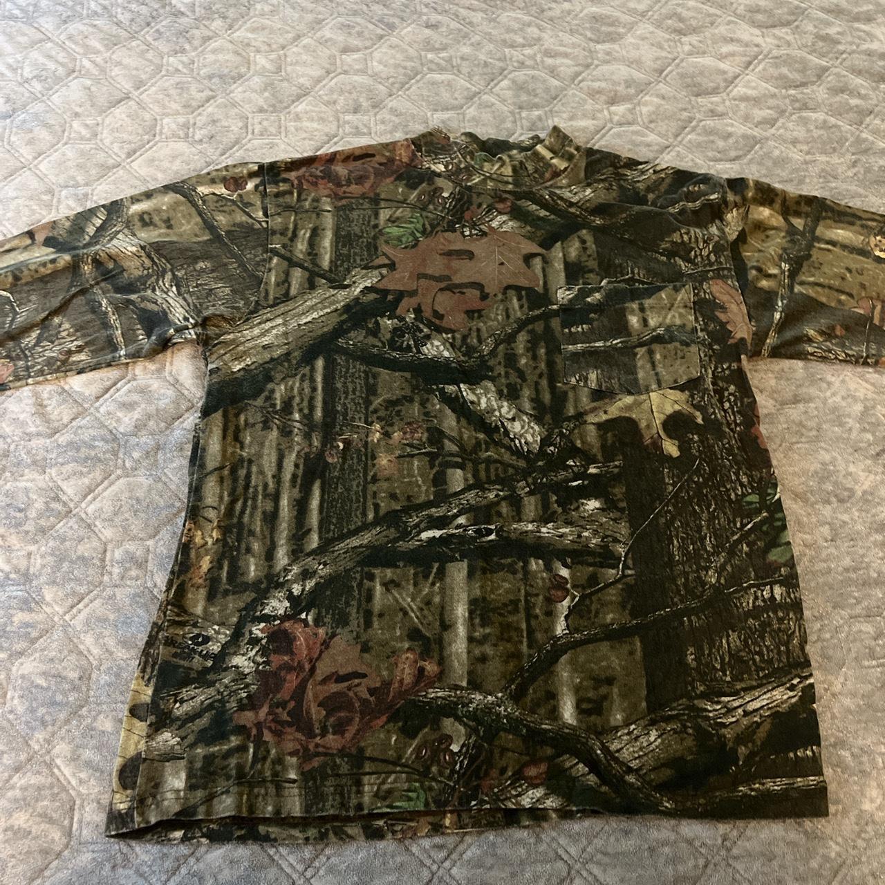 Real tree camo long sleeve Size small lightly worn... - Depop