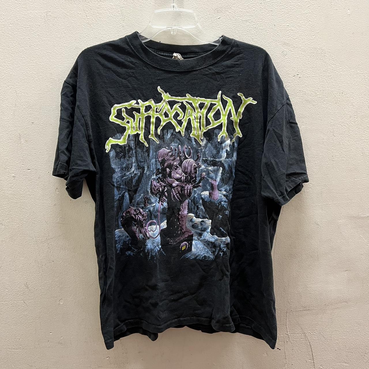 Suffocation breeding the spawn shirt from the early... - Depop