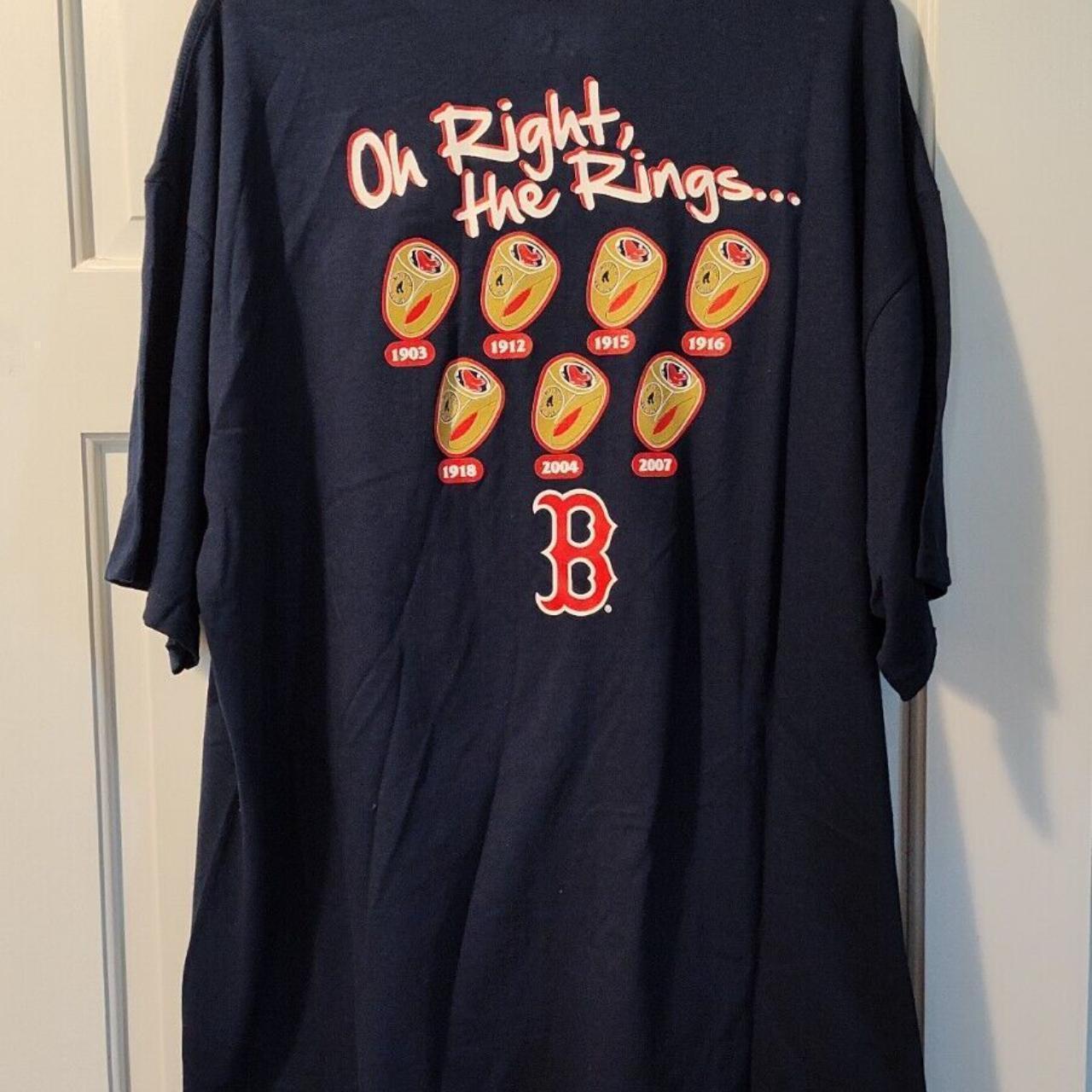 Official boston Red Sox Majestic Mlb 1916 World Series Vintage T