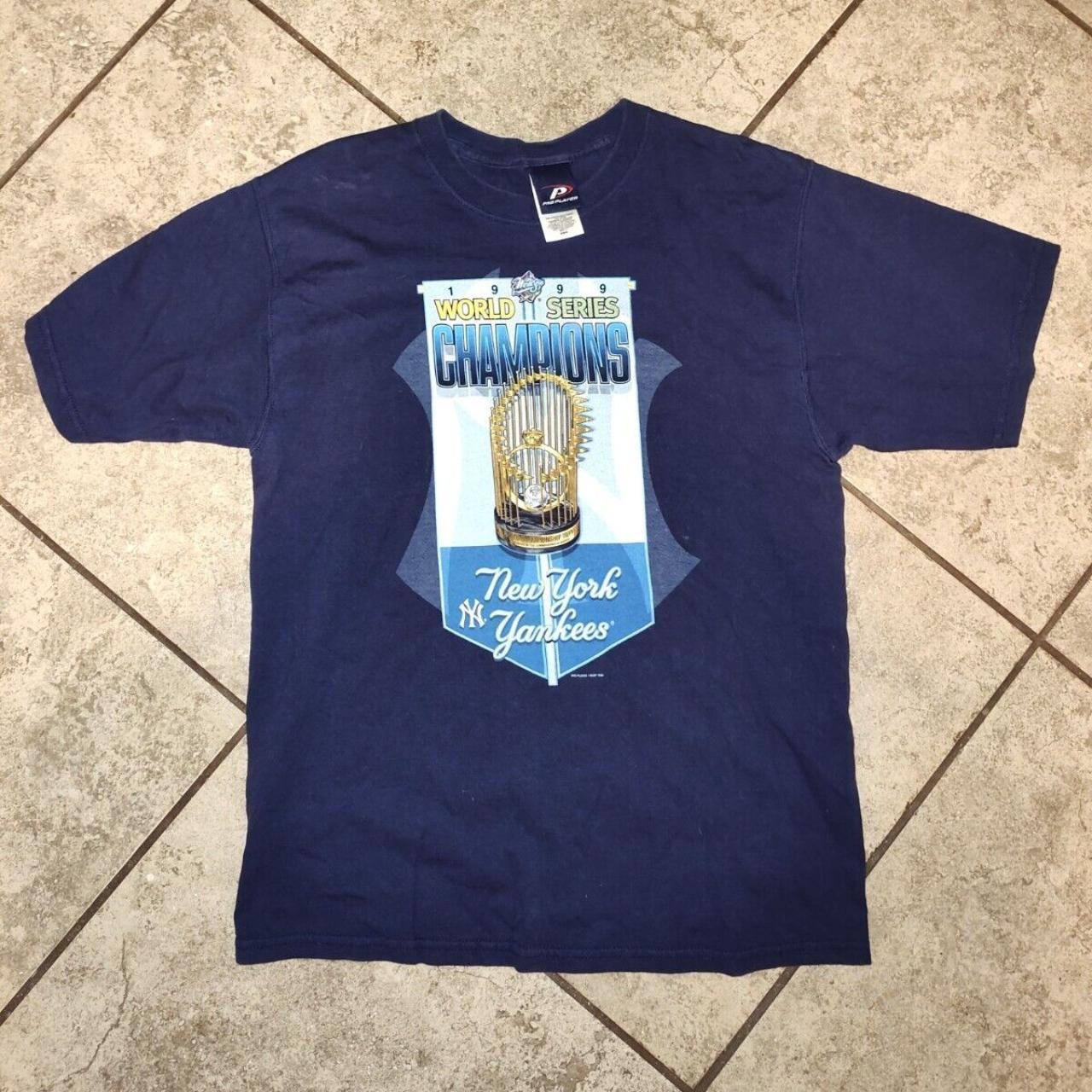 Vintage New York Yankees 1999 World Series Champions - Depop