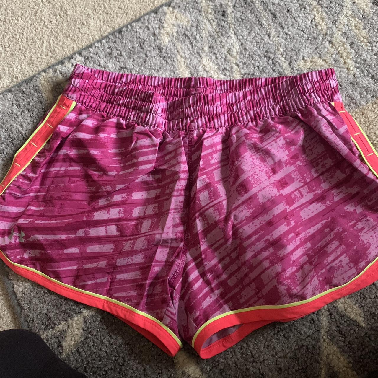 Size small Under Armour shorts with built in underwear. - Depop