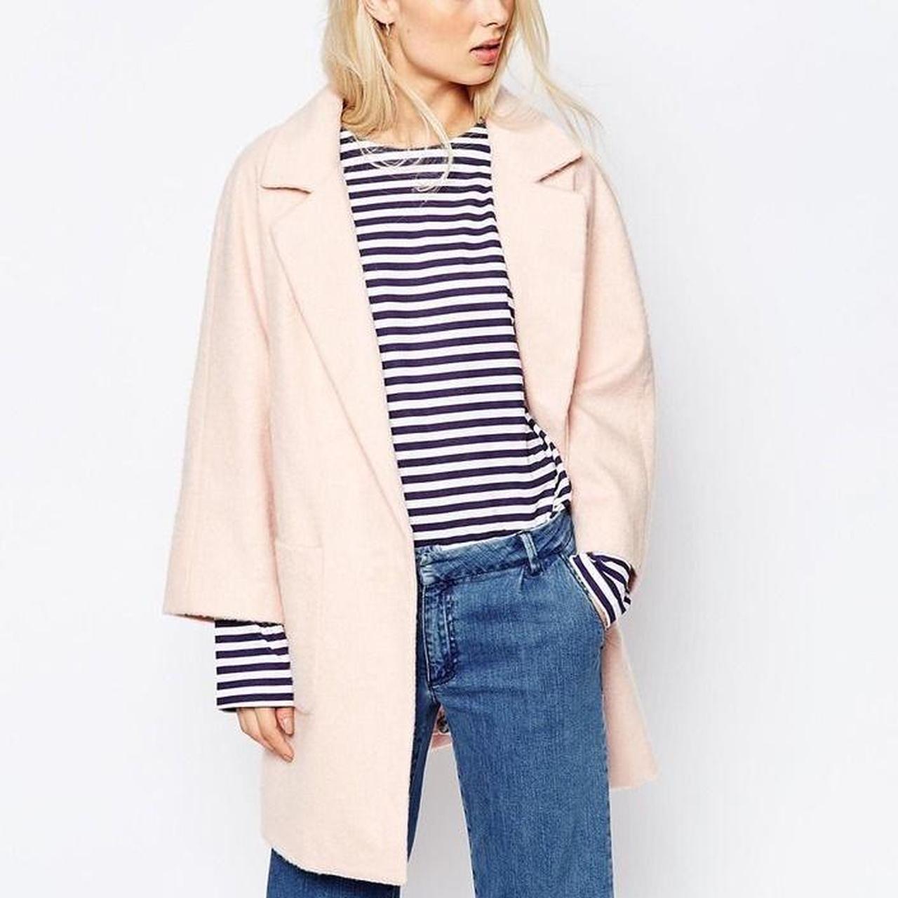 Pink wool Ganni Size small but Depop