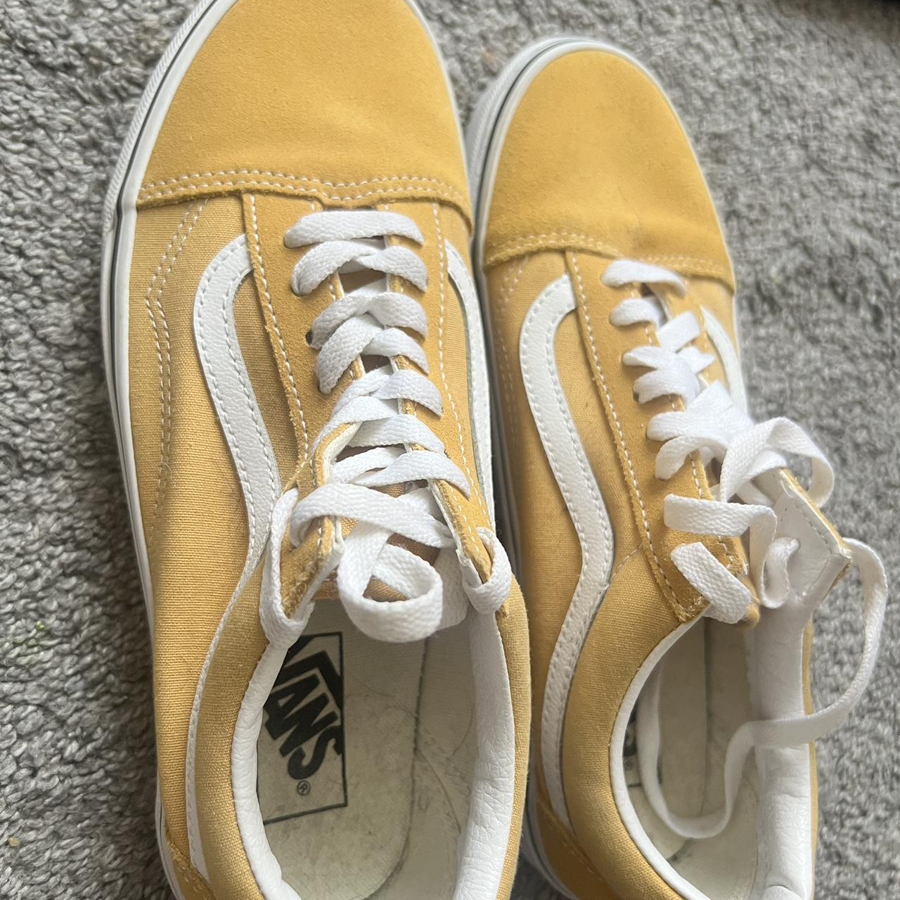 Vans Women's Sneakers Yellow US 10 – Cute Yellow Vans Barely