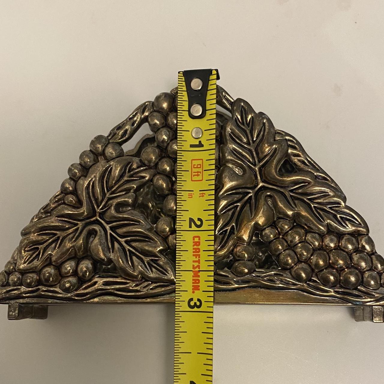 Vintage Godinger Silver Art Grape Leaves Depop